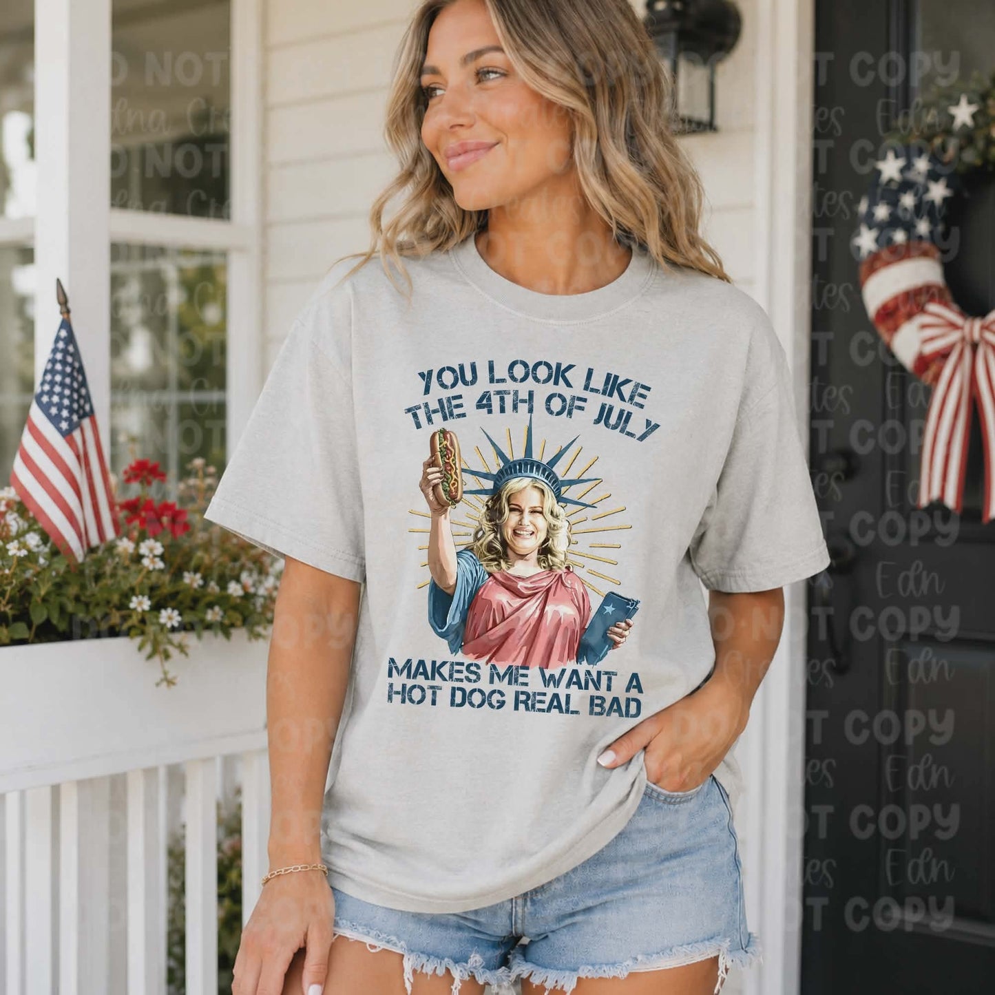 You look the 4th of July